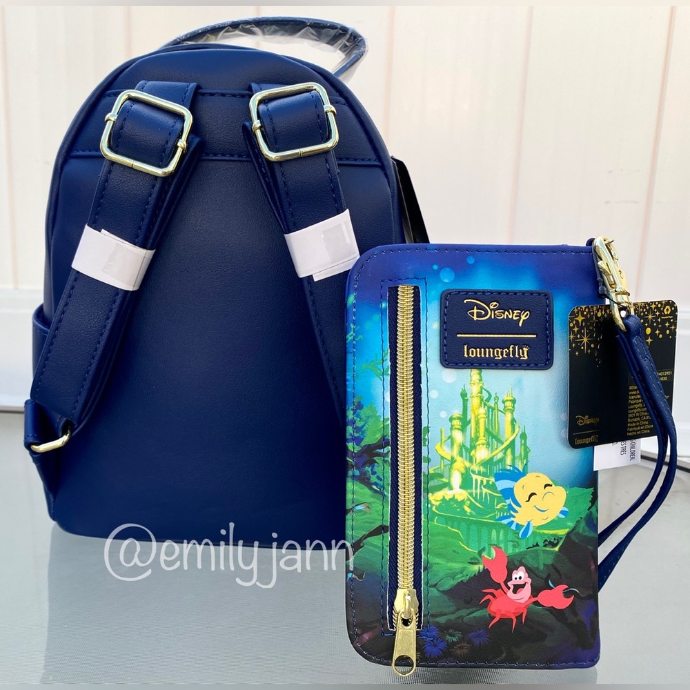 The Little Mermaid🧜🏻‍♀️Backpack Set - Picture 5 of 14